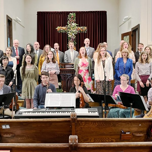 choir singing easter sunday